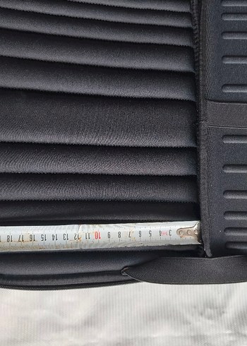 Siyah Fermuarlı Kadın Laptop Çantası - Görsel 5