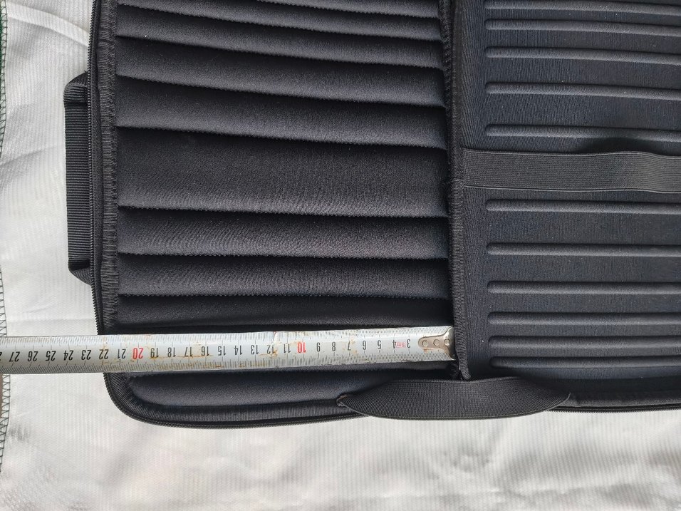 Siyah Fermuarlı Kadın Laptop Çantası - Görsel 5