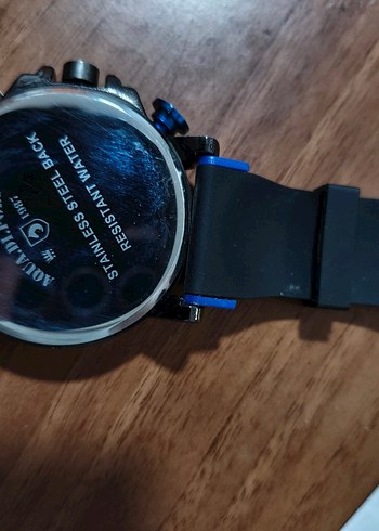 Siyah Biker Tarzı Erkek Kol Saati - Görsel 4