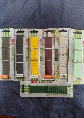 Beyaz 49MM Akıllı Saat Kayışı - Görsel 2