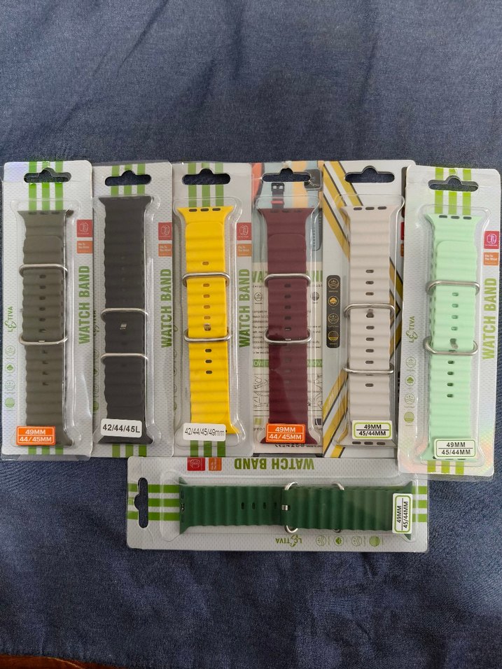 Beyaz 49MM Akıllı Saat Kayışı - Görsel 2