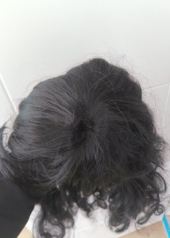 Siyah Gri Gotik Püsküllü Kadın Saç Aksesuarı - Görsel 7