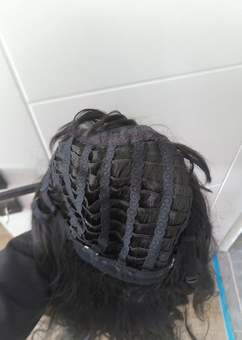 Siyah Gri Gotik Püsküllü Kadın Saç Aksesuarı - Görsel 8