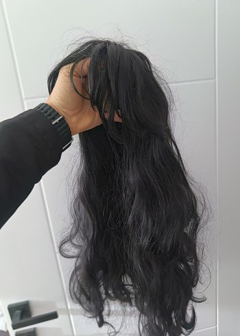 Siyah Gri Gotik Püsküllü Kadın Saç Aksesuarı - Görsel 2