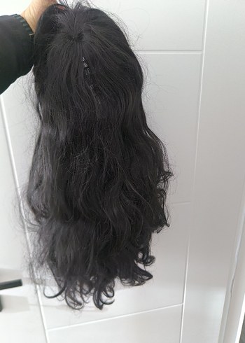 Siyah Gri Gotik Püsküllü Kadın Saç Aksesuarı - Görsel 6