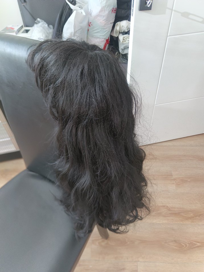 Siyah Gri Gotik Püsküllü Kadın Saç Aksesuarı - Görsel 4