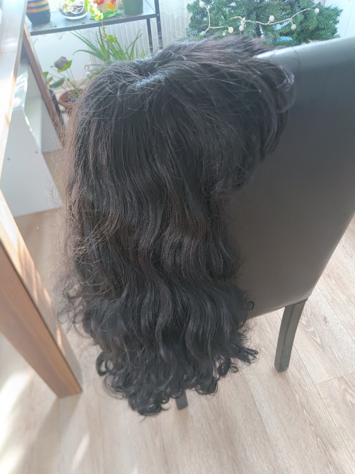 Siyah Gri Gotik Püsküllü Kadın Saç Aksesuarı - Görsel 5