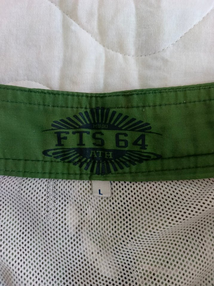 Yeşil Desenli Erkek Mini Deniz Şortu - Görsel 2