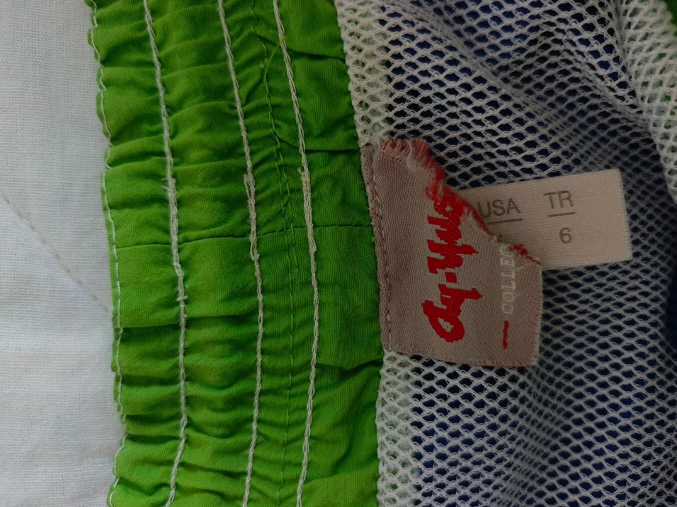 Erkek Mavi Mini Yüzme Şortu Fermuarlı - Görsel 4