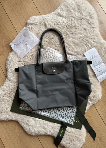 Orijinal Longchamp Gri/geaphite