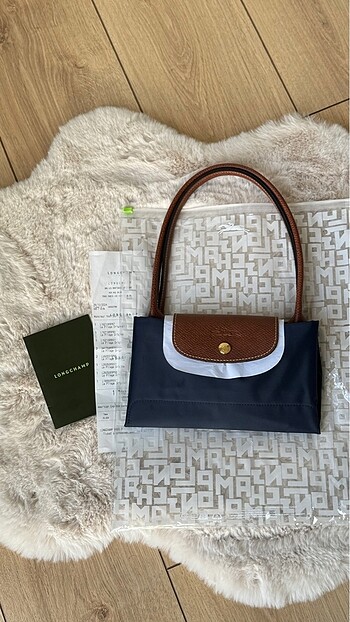 Longchamp Orijinal Medium Lacivert