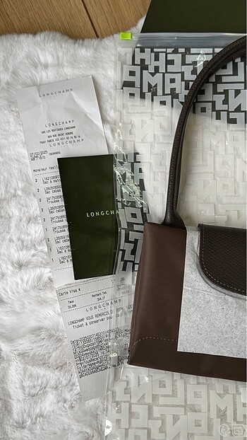 Beden kahverengi Renk Green seri terra Medium tote