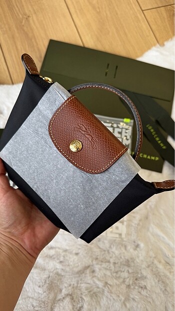 Longchamp Orijinal Xs siyah