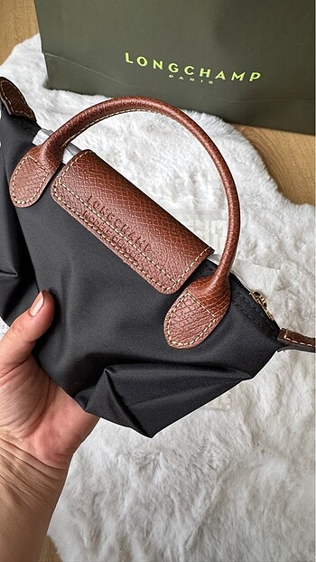 Longchamp Orijinal XS siyah