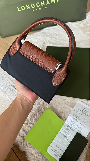 Beden Orijinal Longchamp Le Pliage Small Black