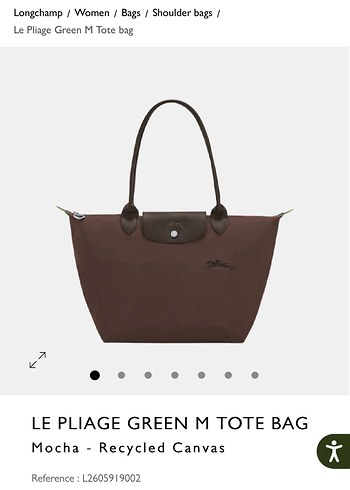 Longchamp Le Pliage Green M Tote Çanta