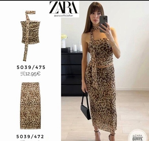 Zara leopar takım