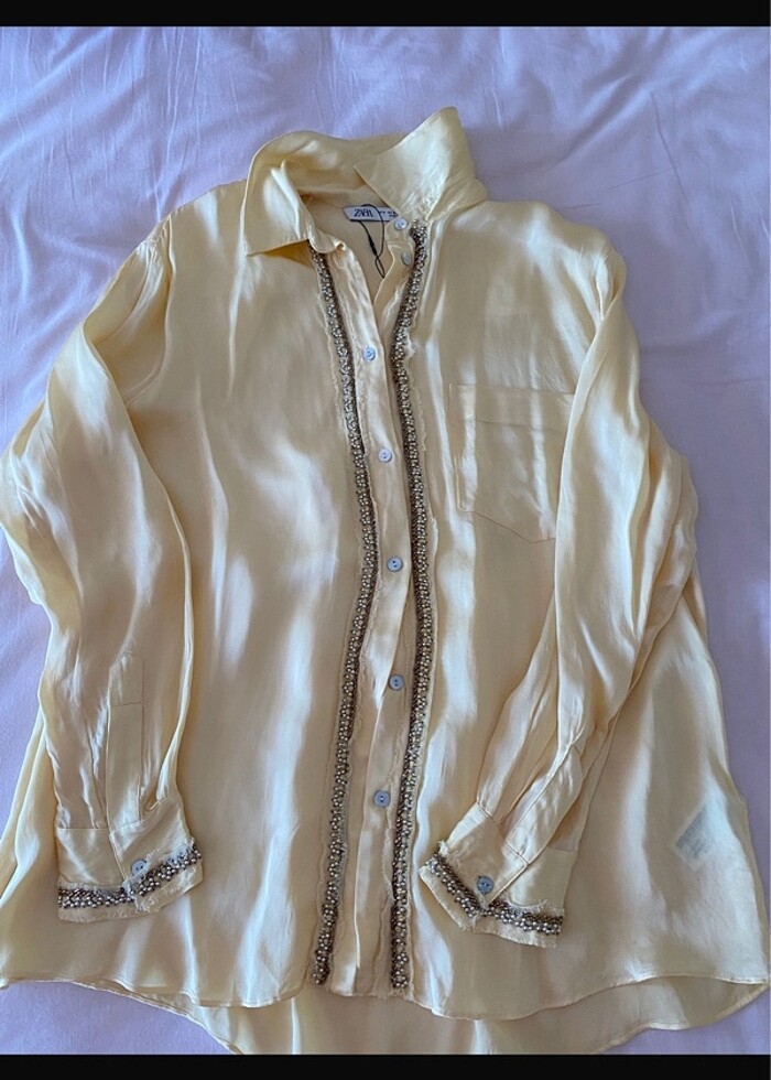 Zara saten takım - Görsel 4