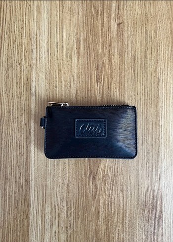 Fermuarlı Siyah Deri Kadın Cüzdan - Görsel 2