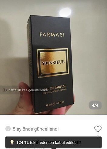 Farmasi parfüm 