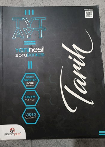 TYT AYT Tarih sistemplus Soru Bankası