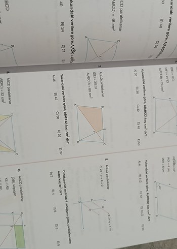  Beden Limit TYT-AYT Geometri Soru Bankası