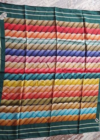 Venezia twill ipek eşarp  - Görsel 6