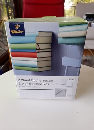 Dekoratif kitap rafı 
