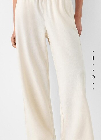 Bershka Keten Pantolon 