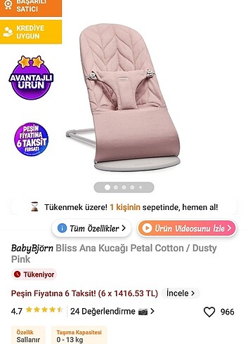 Ana kucağı babybjörn - Görsel 6