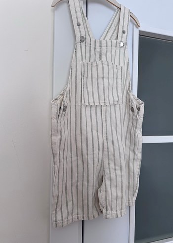 Zara erkek çocuk çizgili salopet