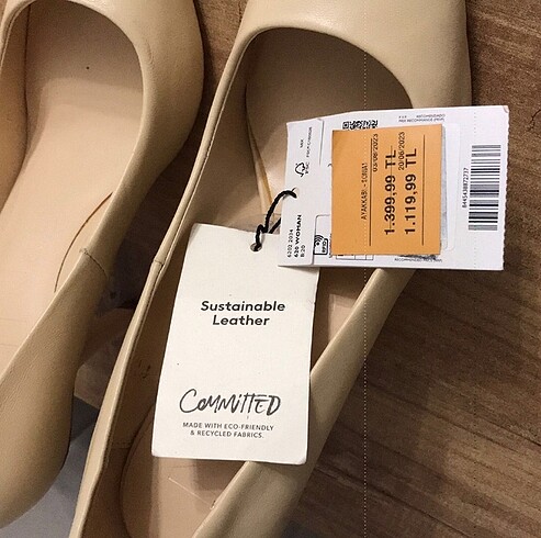 37 Beden ten rengi Renk Mango Stiletto