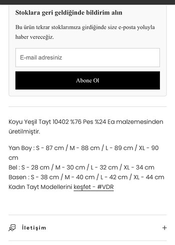 Yeşil  Spor Tayt - VIADELLEROSE - Görsel 3