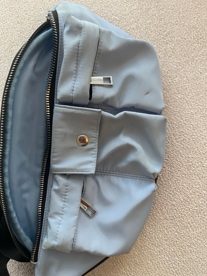 Mavi Kadın bel Çantası Fermuarlı freebag - Görsel 2