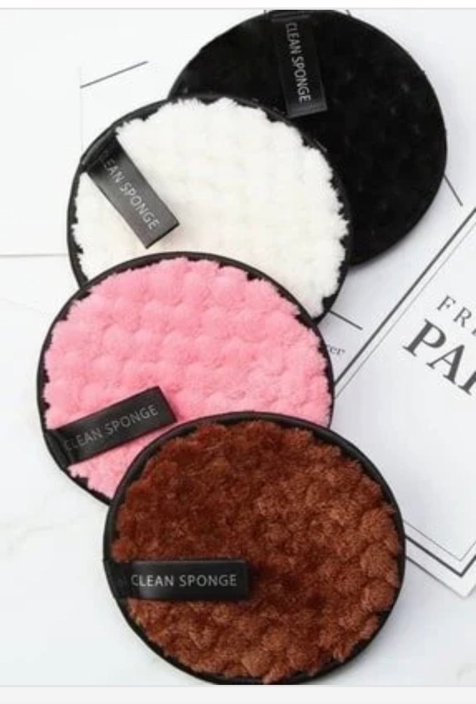 Mikrofiber Yıkanabilir Yüz Ve Makyaj Temizleme Pedleri - Görsel 2