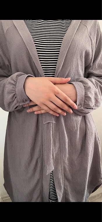 40 Beden mor Renk Yazlık kimono