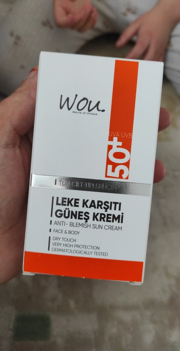 Wou Leke Karşıtı Güneş Kremi SPF 50+ - Görsel 3