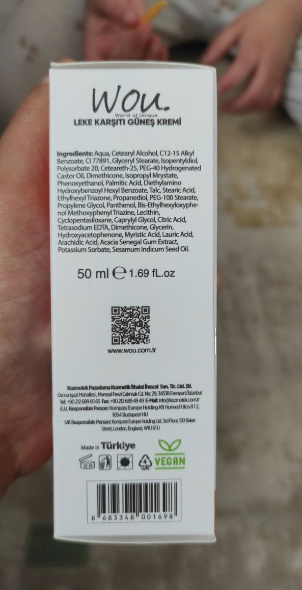 Wou Leke Karşıtı Güneş Kremi SPF 50+ - Görsel 2