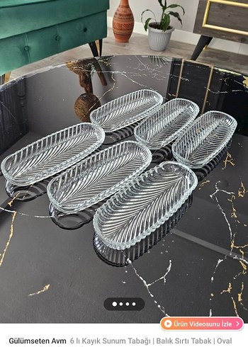 Modern Klasik Yılan Derisi Desenli Siyah Tabak Seti - Görsel 5