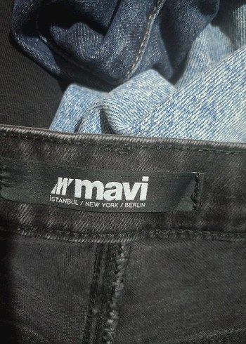 Mavi Siyah Erkek Lisbon Jean Pantolon - Görsel 5