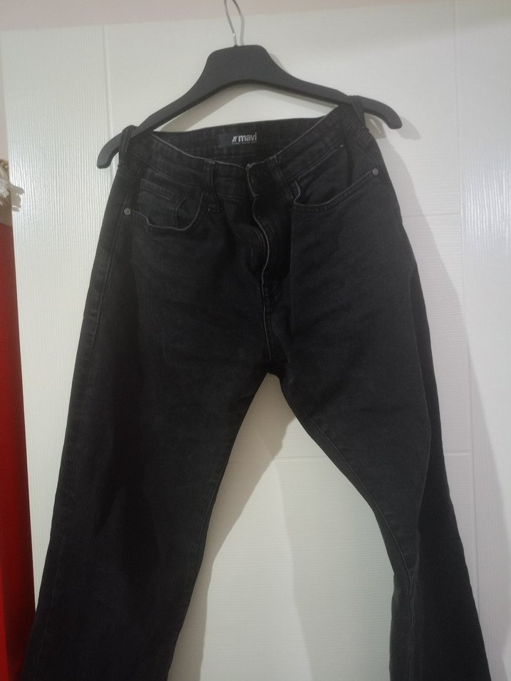 Mavi Siyah Erkek Lisbon Jean Pantolon - Görsel 2