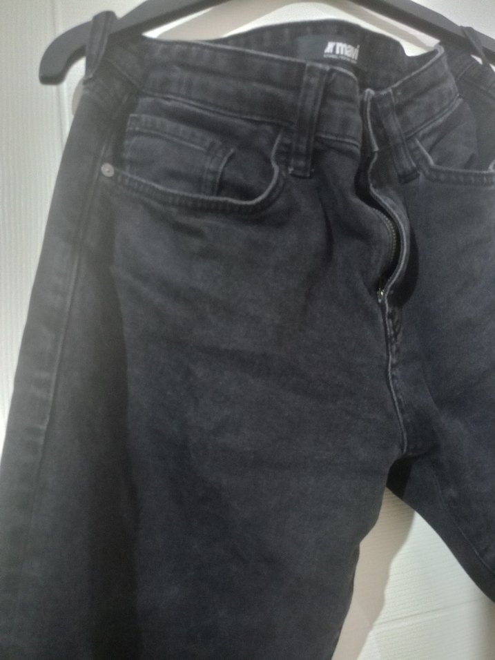 Mavi Siyah Erkek Lisbon Jean Pantolon - Görsel 3