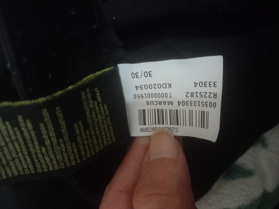 Erkek Siyah Regular Fit Denim Pantolon - Görsel 5
