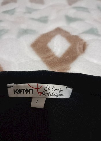 Uzun Kollu Siyah Nakışlı Bohem Elbise - Görsel 7