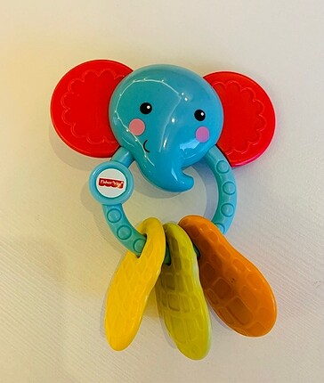 Fisher Price Fisher Price Sevimli Fil Dişlik Diş Kaşıyıcı