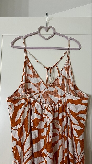 H&M H&M Yazlık Turuncu Elbise
