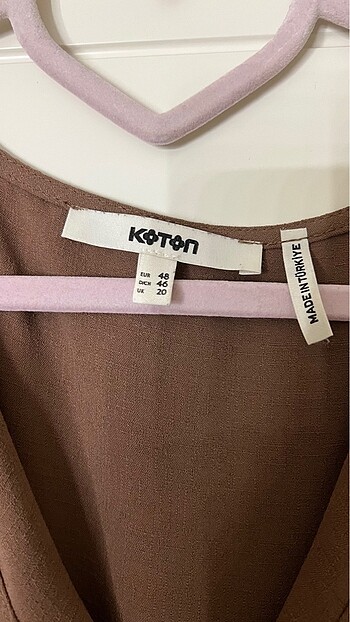 Koton Koton büyük beden yazlık elbise