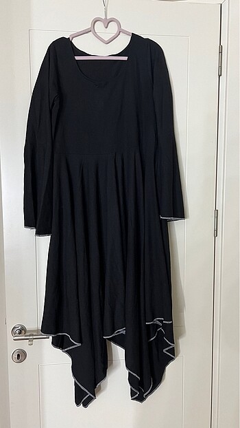Gothic asimetrik elbise