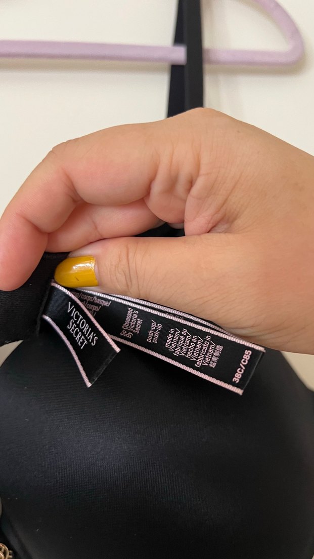 Victorias Secret Push Up Siyah Sütyen - Görsel 2