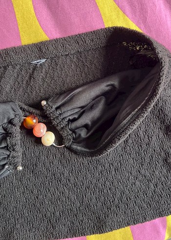 H&M boncuk detaylı büstiyer bluz - Görsel 3